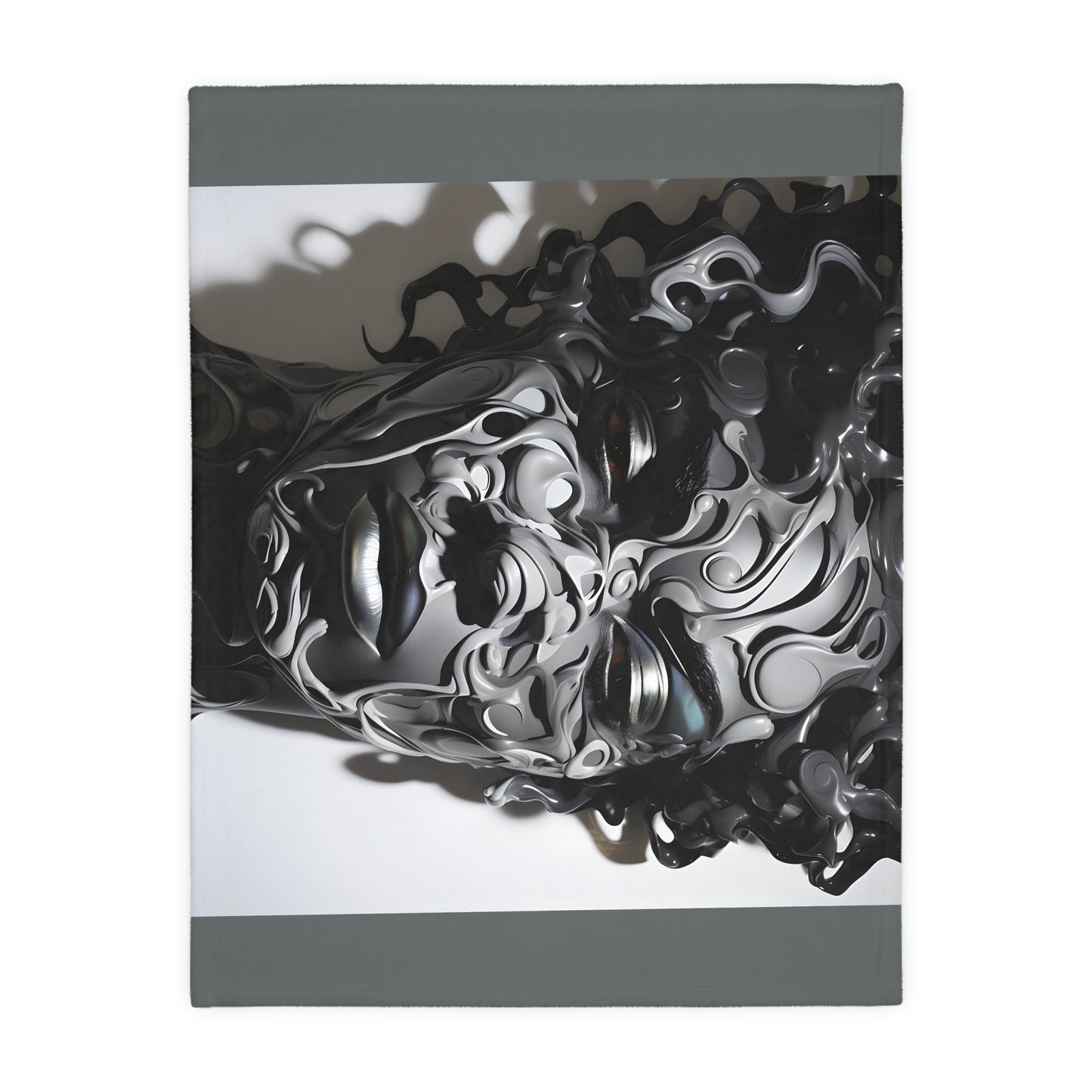 Focused Blanket (Two-sided print)