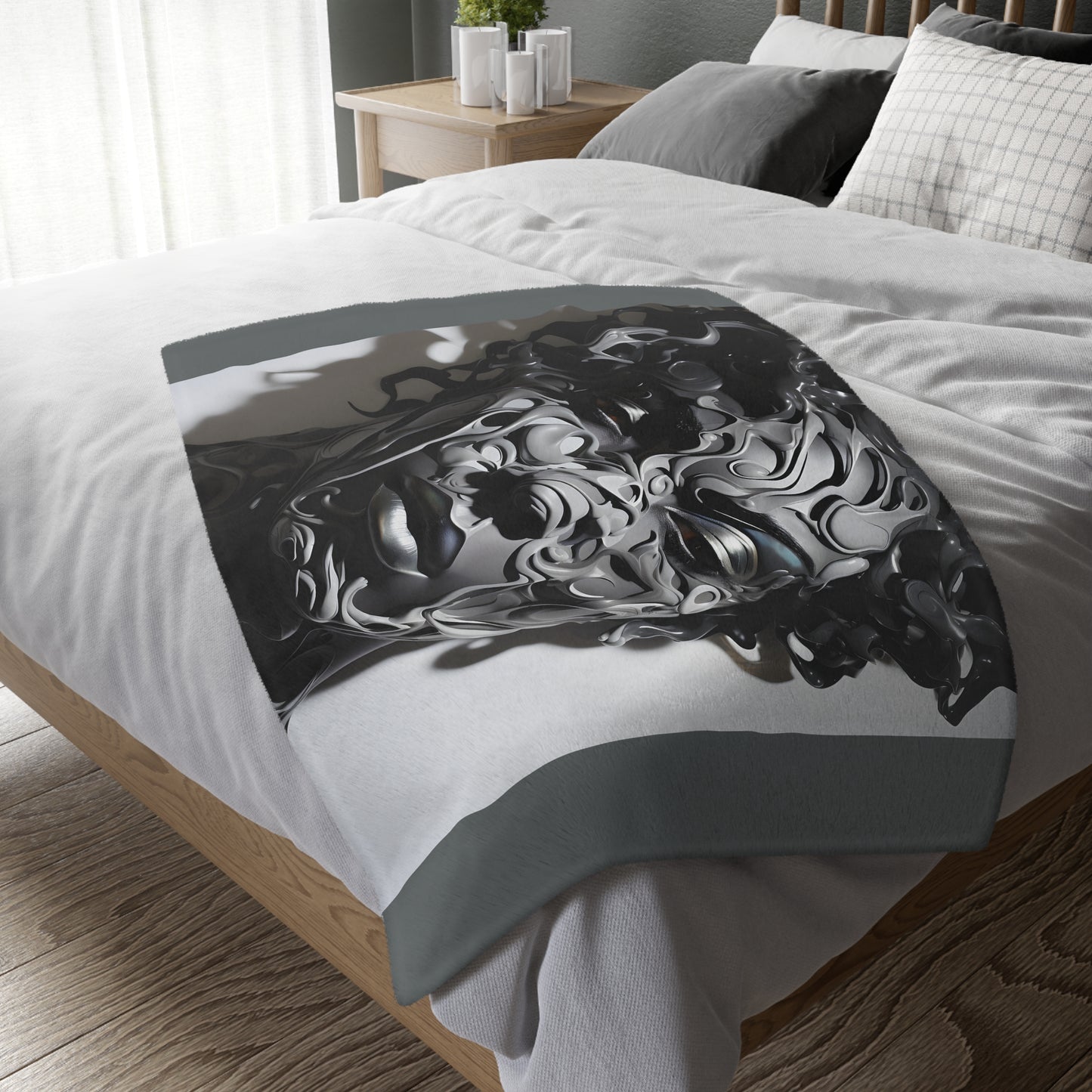 Focused Blanket (Two-sided print)