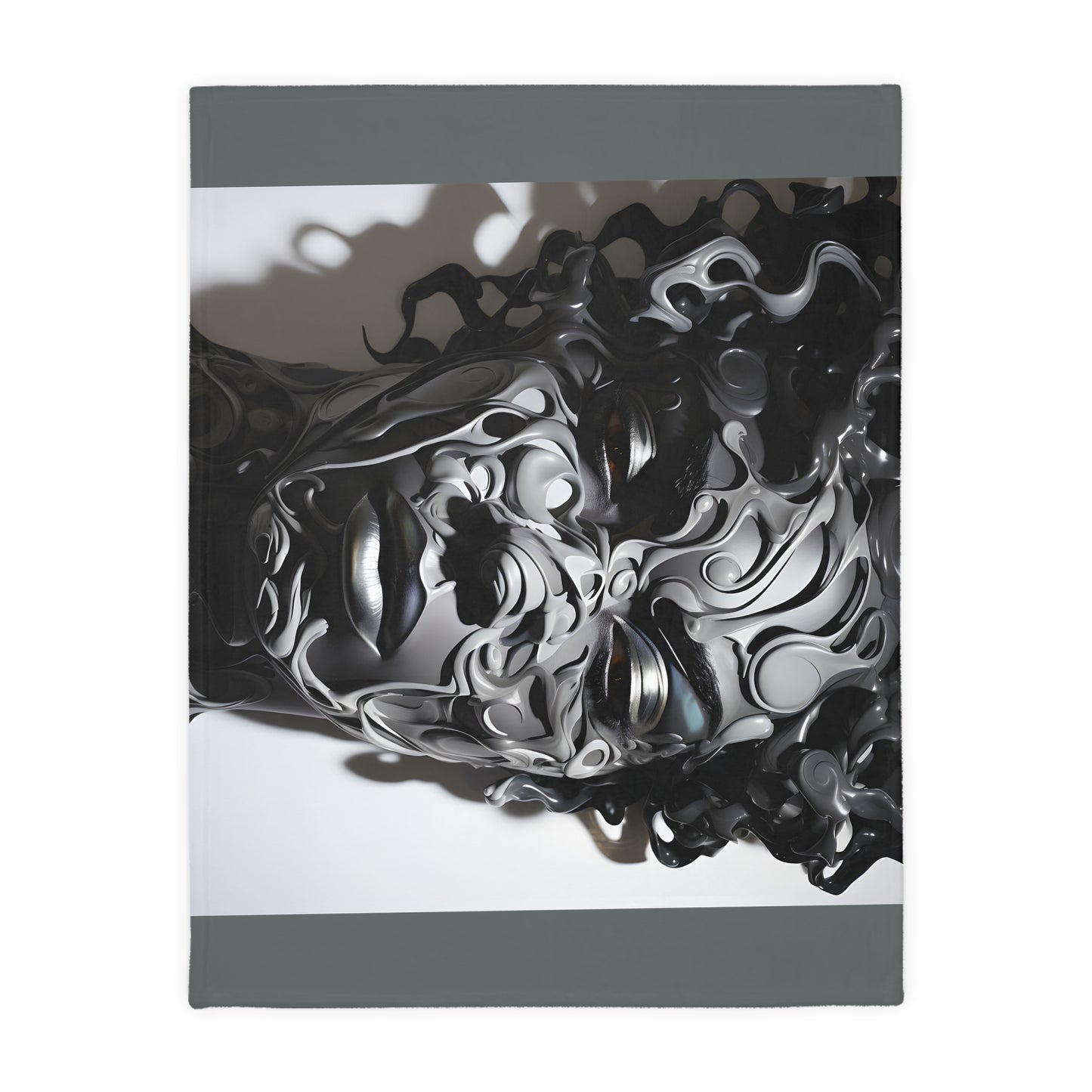 Focused Blanket (Two-sided print)