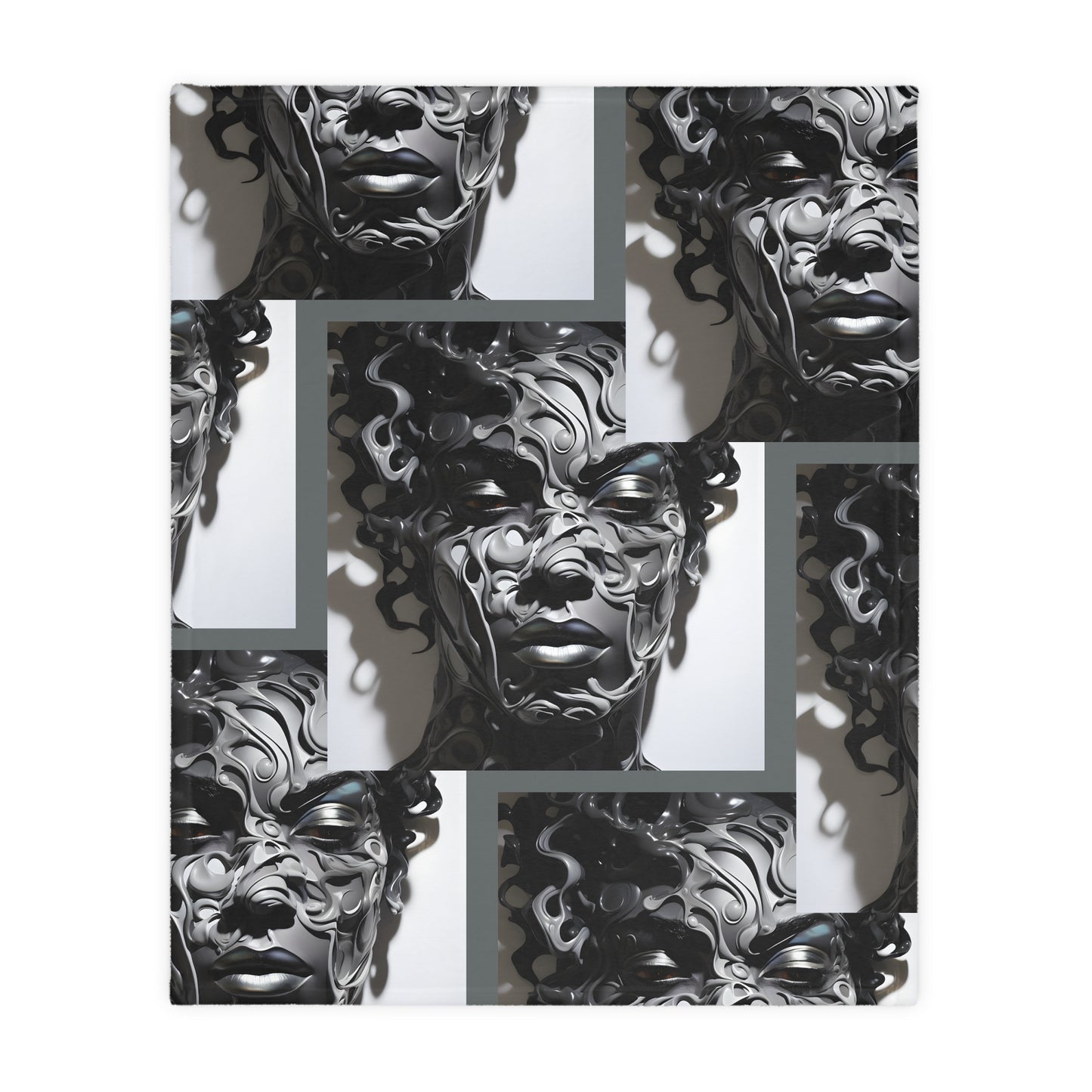Focused Blanket (Two-sided print)