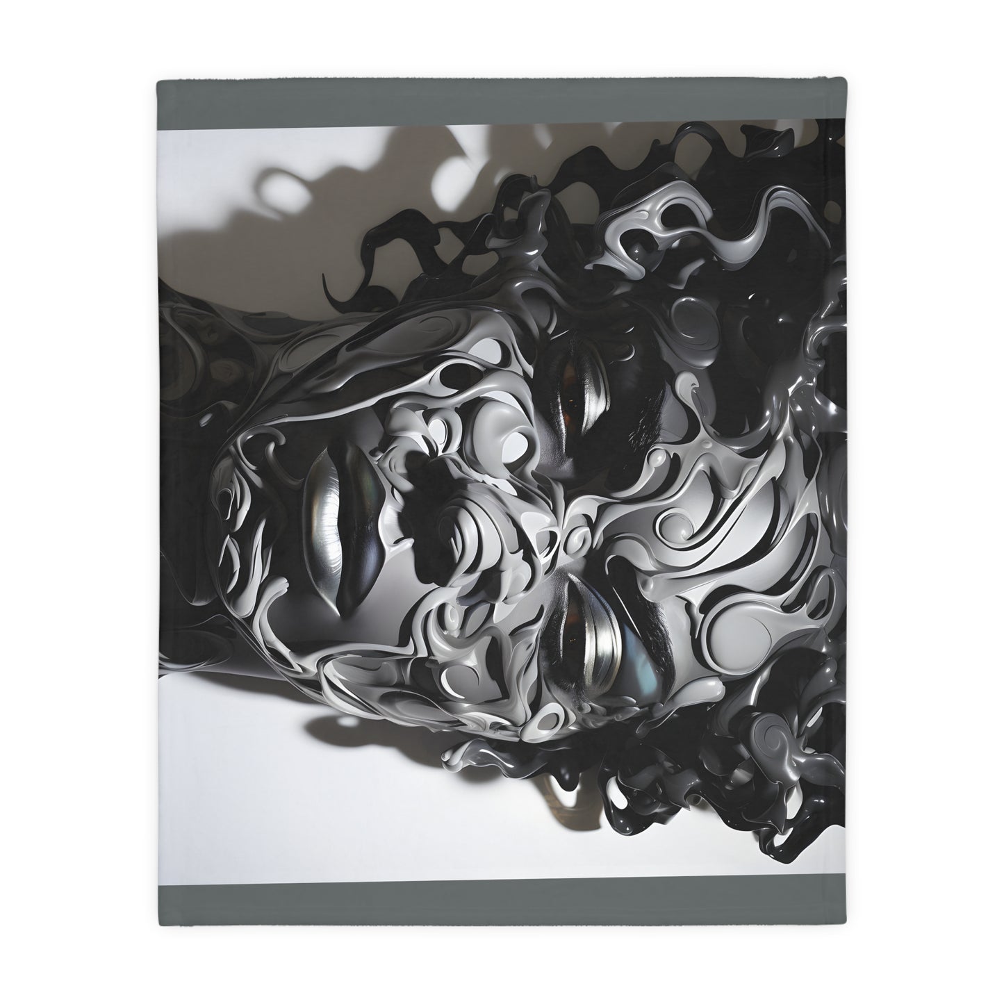 Focused Blanket (Two-sided print)