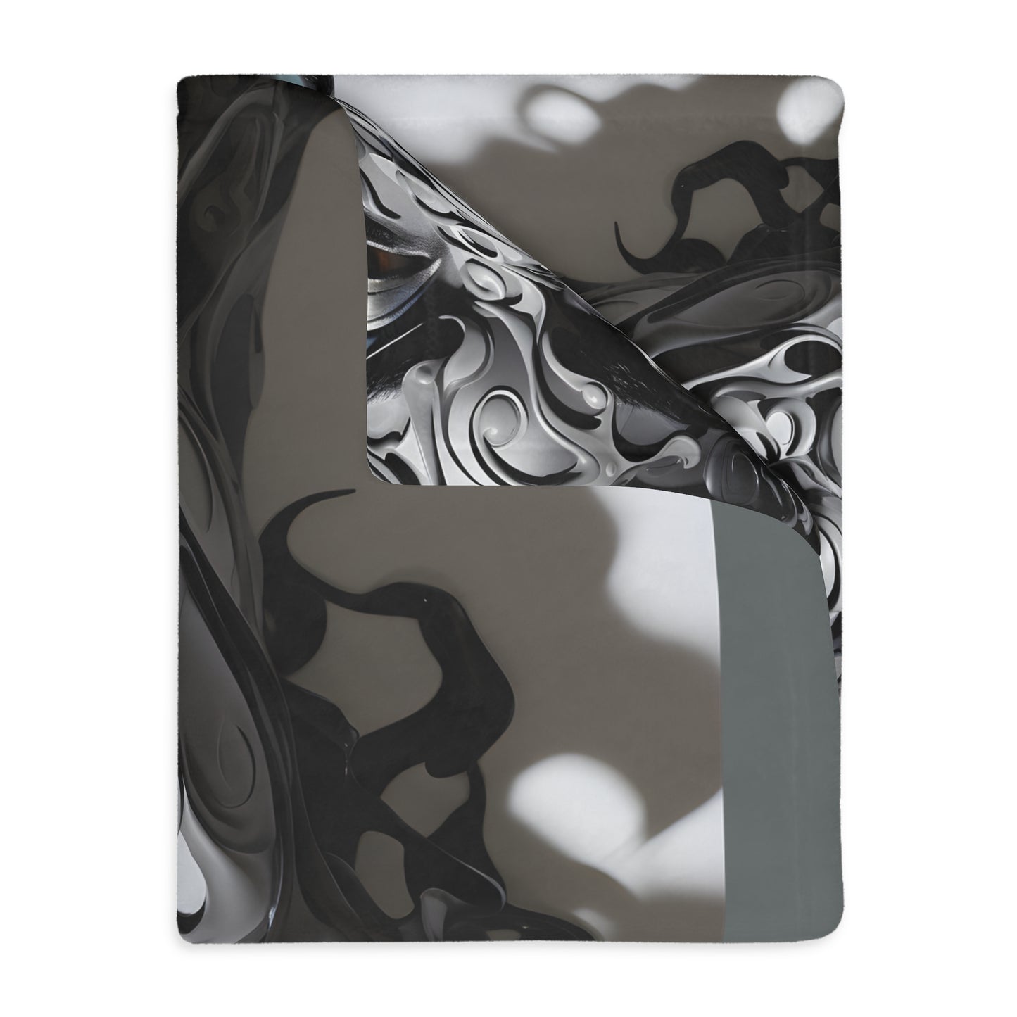 Focused Blanket (Two-sided print)