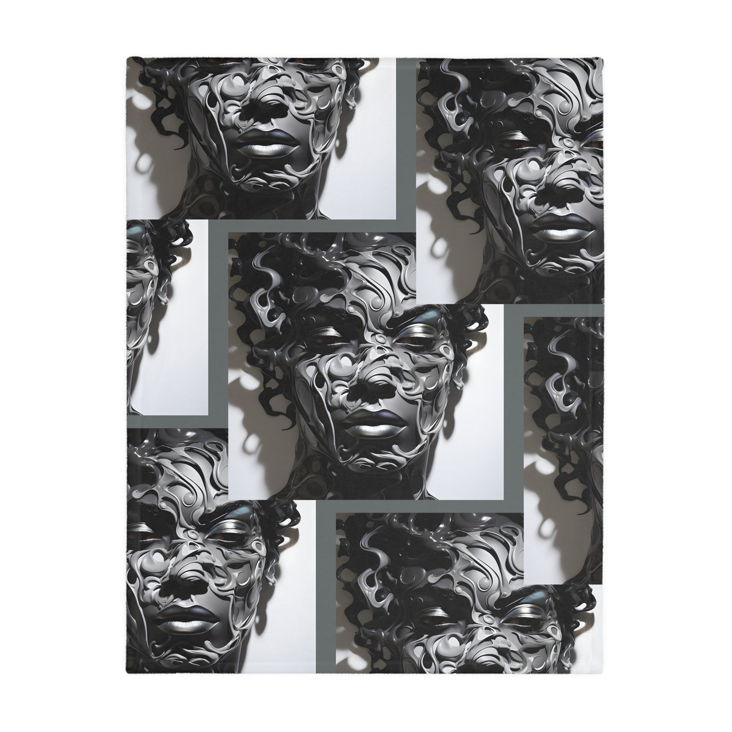 Focused Blanket (Two-sided print)