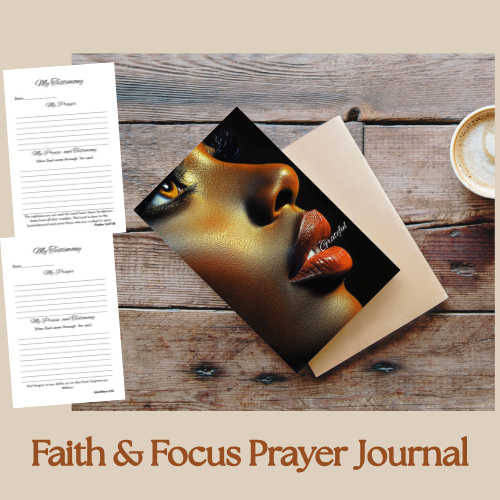 Faith and Focus Prayer Journal